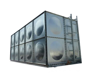 西藏组合式镀锌钢板水箱