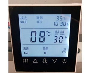 西藏触摸屏风机盘管温控器